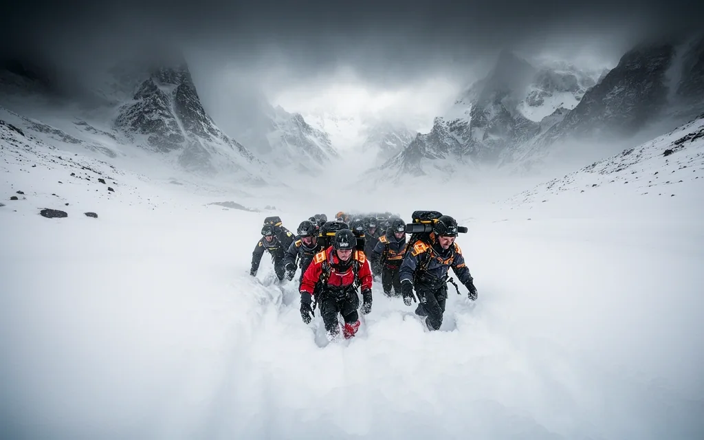 Operativo en alta montaña