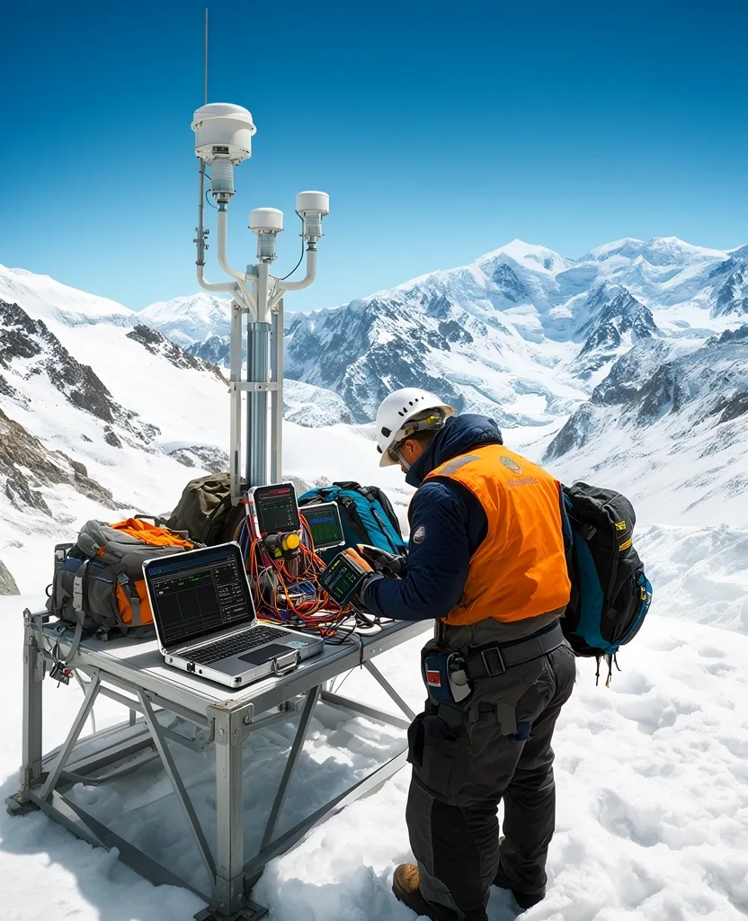 Monitoreo climático en Alta Montaña
